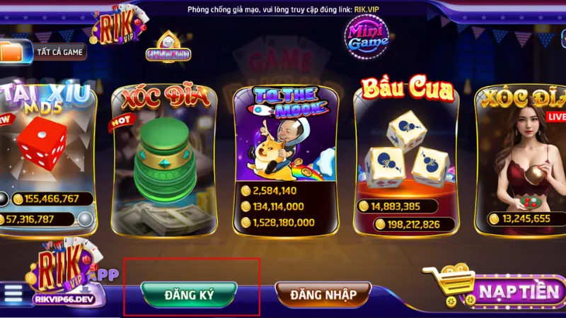 Đăng ký RikVip 3 RikVip – Cổng Giải Trí Được Hàng Triệu Người Tin Chọn