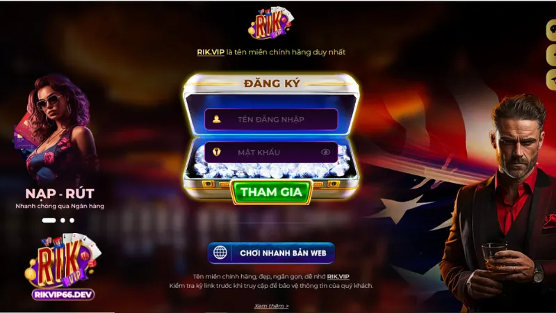 Giới thiệu RikVip 1 Tổng quan về cổng game Rikvip