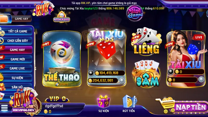 Giới thiệu RikVip 2 Tầm nhìn và sứ mệnh của Rikvip trong lĩnh vực game đổi thưởng