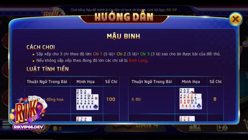 Luật Chơi Mậu Binh RikVip: Cách Để Thành Thạo Và Chiến Thắng 4 Những Mẹo Chơi Mậu Binh RikVip Từ Cao Thủ