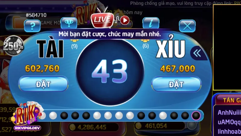 Chơi tài xỉu RikVip có bị bịp không? Những điều bạn cần biết 3 Chơi tài xỉu RikVip có bị bịp không?