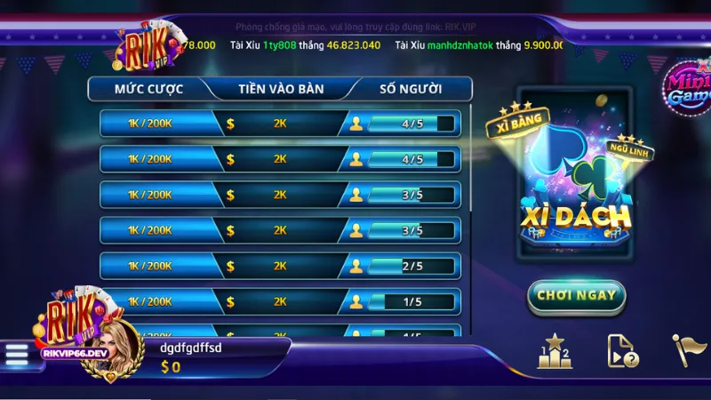 Chiến Thuật Đánh Xì Dách Rikvip Hiệu Quả Nhanh Chóng 3 Tận dụng ưu đãi và trải nghiệm bản chơi thử