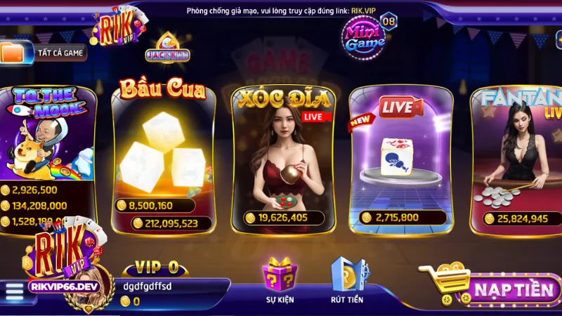 Thủ Thuật Chơi Xóc Đĩa Live RikVip Tăng Cơ Hội Chiến Thắng 2 Tìm hiểu về xóc đĩa live RikVip